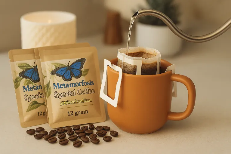 Kits de degustación de café con muestras y fichas sensoriales