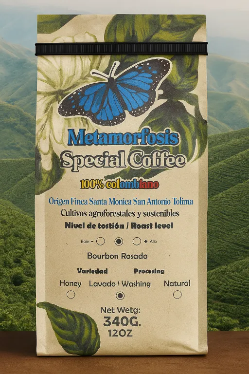 Café Bourbon Rosado Metamorfosis