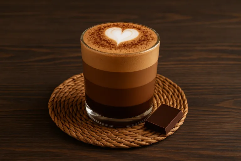 Mocaccino con cacao puro